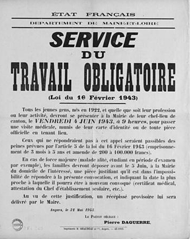 Service de Travail Obligatoire (STO)