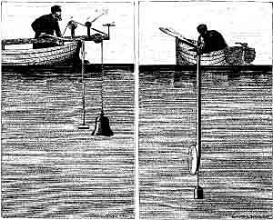 First time calculating speed of sound in water.