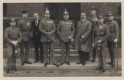 Putsch de Múnich y encarcelamiento de Hitler