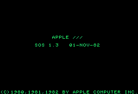 1980 – Apple SOS