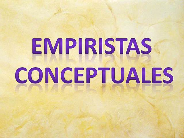 Empiristas Conceptuales