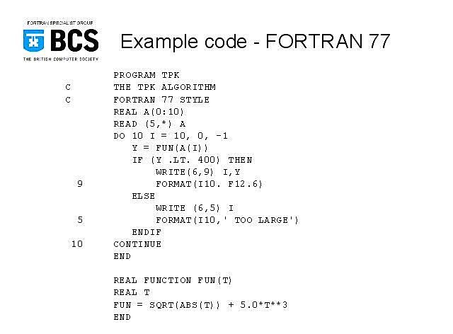 Fortran 77