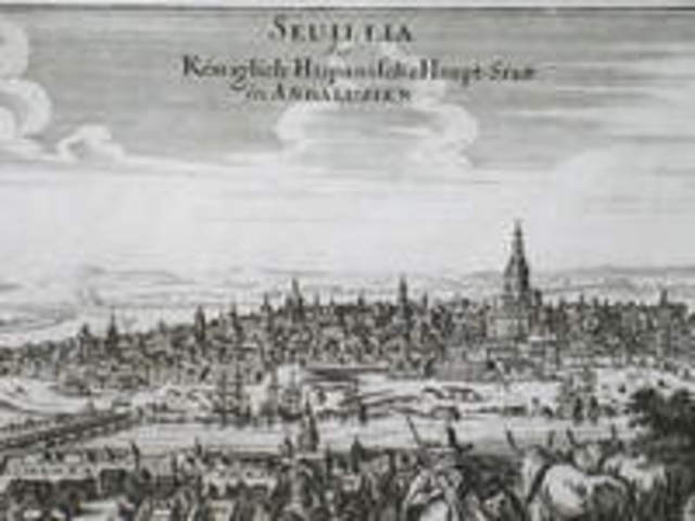 HE TRAVELLED TO SEVILLA