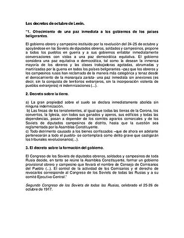 Segundo congreso de los Sóviets