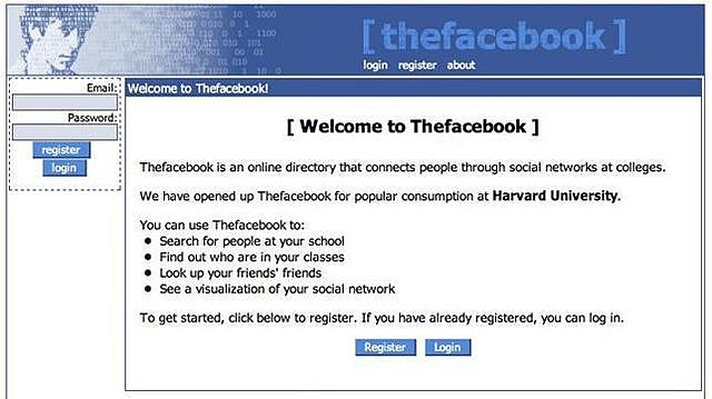 El nacimiento de Facebook