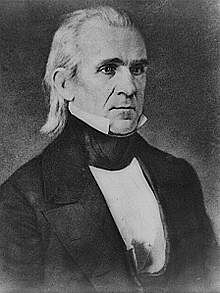 James K. Polk elected President (United States)