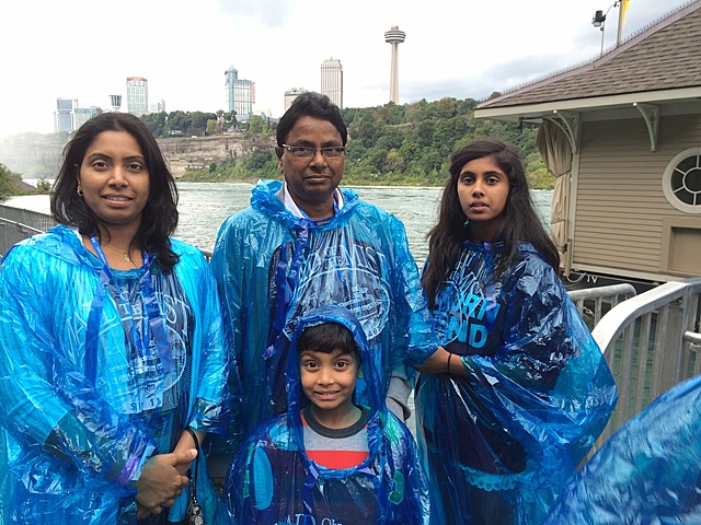 Fui a Niagara Falls por primera vez