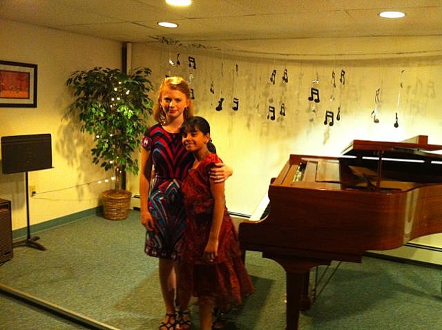 Tuve mi primer recital de piano.