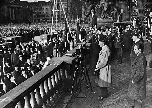 Hitler places second in German National elections for president