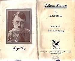 Hitler goes to prison and writes Mein Kampf