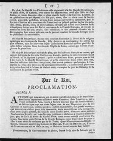 Proclamation of 1763