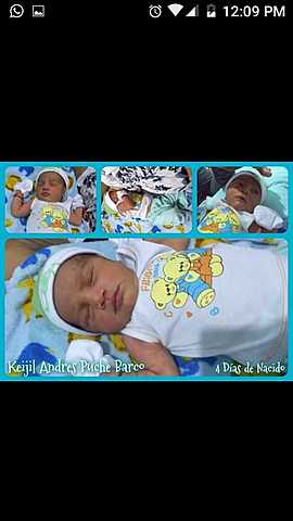 Nacimiento de mi hijo Keijil Andres Puche Barco