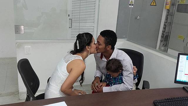 Matrimonio de Leuri Barco y Kevin Puche