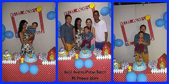 Cumpleaños Feliz, el primer año de nuestro Hijo Keijil