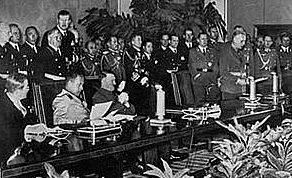 Japan Italy and Germany sign the Tripartite Pact