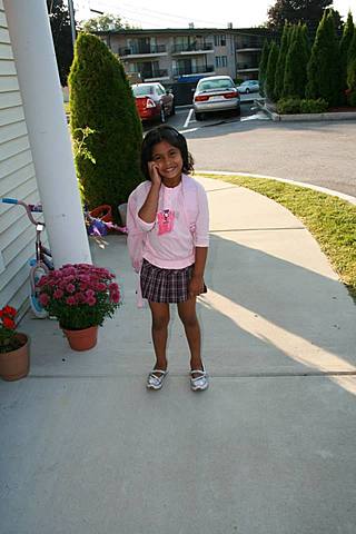 Yo empecé el kindergarten.