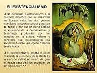 El existencialismo.