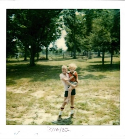 10 years old. Enjoying a summer day