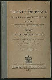 S- Treaty of Versailles is signed