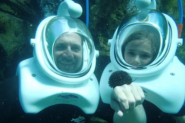 Yo visité Florida para el primer vez.