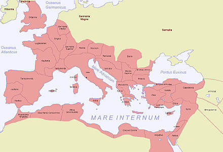 Római Birodalom: bevezetik a pénz használatát