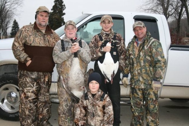 Hace dos años que fuimos goose hunting.