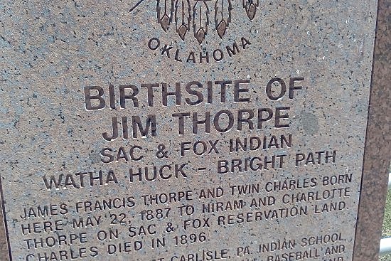 Jim Thorpe’s birth