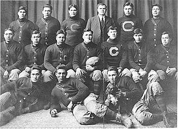 Carlisle Football Team played their first ever season