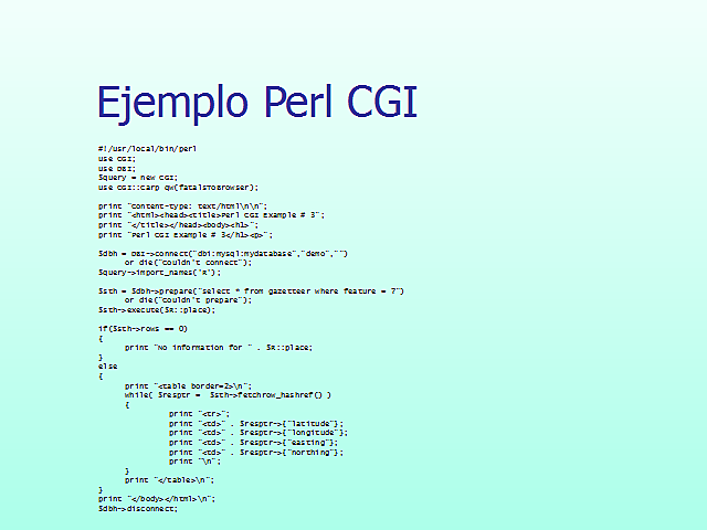 quinta Generación -Perl 1987