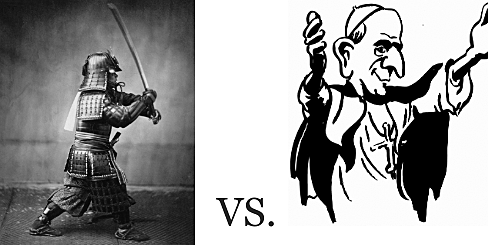 Samurai vs Priest