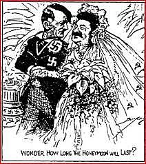 Hitler and Stalin sign Non-Aggression Pact (Social)