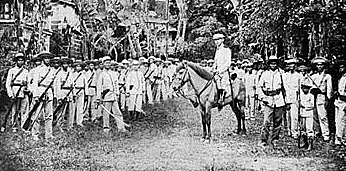 The Spanish Surrender the Philippines