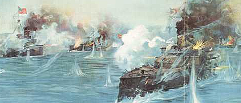 The Destruction of the Spanish Fleet in Cuba