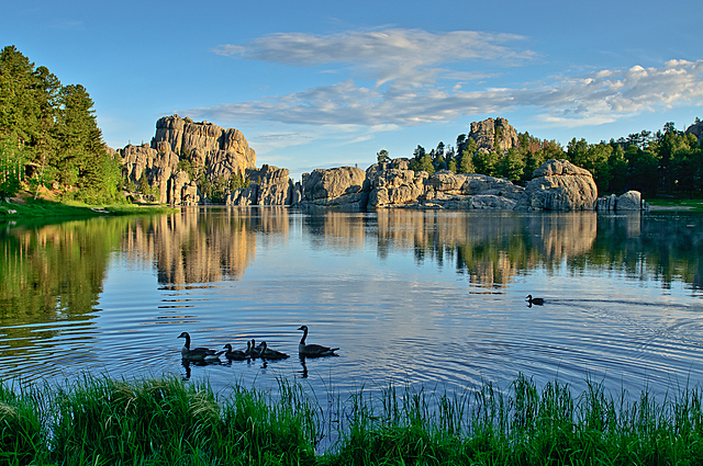 Needles Highway and Sylvan Lake