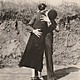 Bonnie and clyde kissing