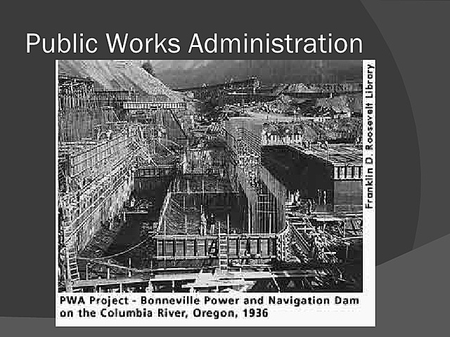 Public Works Administration (1st)