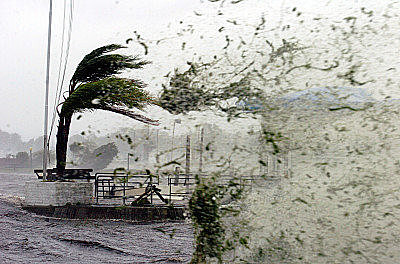 Hurrican Jeanne hits Haiti