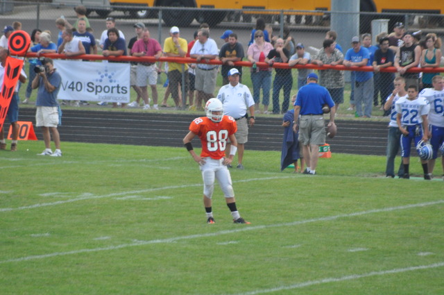 Hace cinco meses que juege al partido de fútbol americano