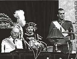 PROCLAMACIÓN DE DON JUAN CARLOS COMO PRÍNCIPE DE ESPAÑA, SUCESOR A LA JEFATURA DEL ESTADO CON TÍTULO DE REY.
