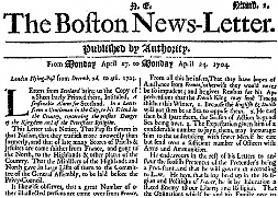 Primer anuncio en Periódico