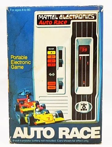 Auto Race Primer videojuego portátil - Por Mattel