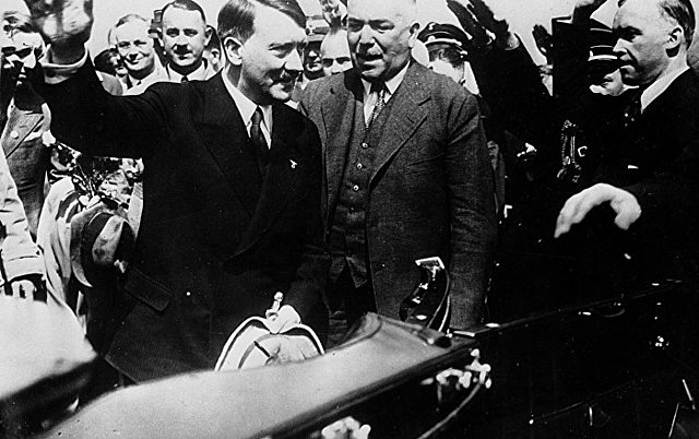 Hitler merges offices chancellor & president (political)