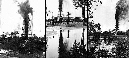 PRIMEROS POZOS DE  PETROLEO