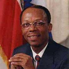 Aristide leaves office