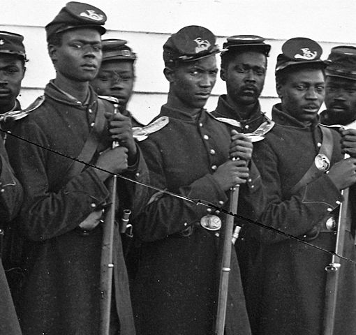 Enlisting black soldiers