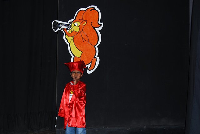 Fui a la escuela por primera vez