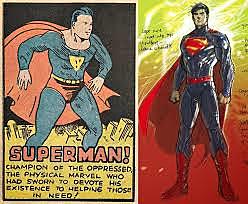 PRIMERA VERSIÓN DE SUPERMAN