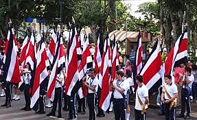 Costa Rica Becomes Independent.