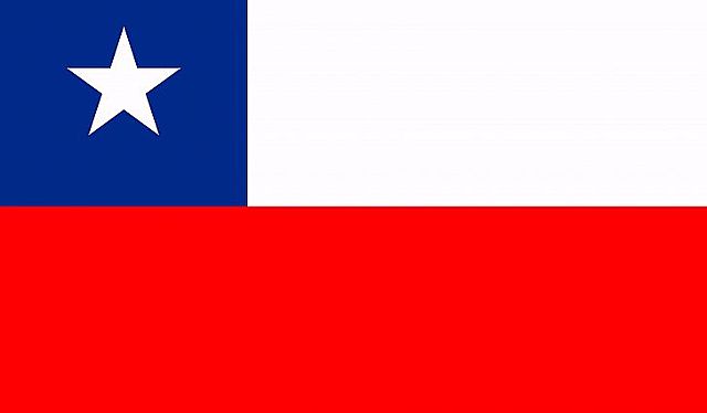 Chile's flag was made