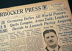 Germany withdraws from League of Nations*